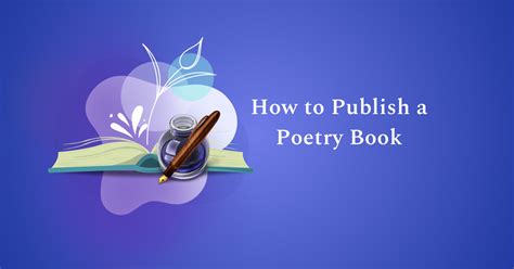 how to publish a poetry book and the importance of community in art